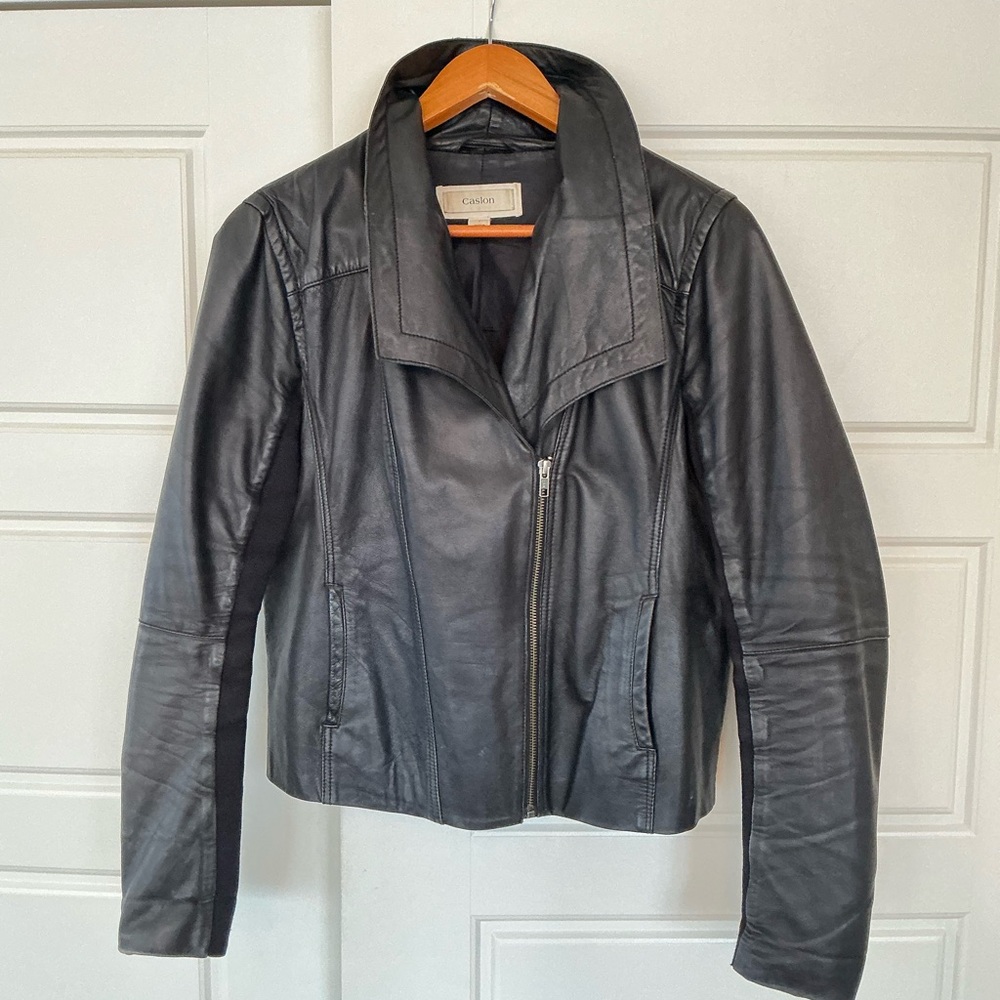 Women’s Black Leather Jacket
